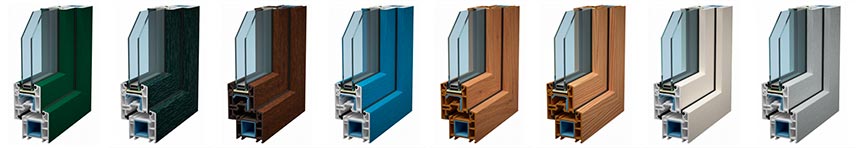 Ламинация окон ПВХ