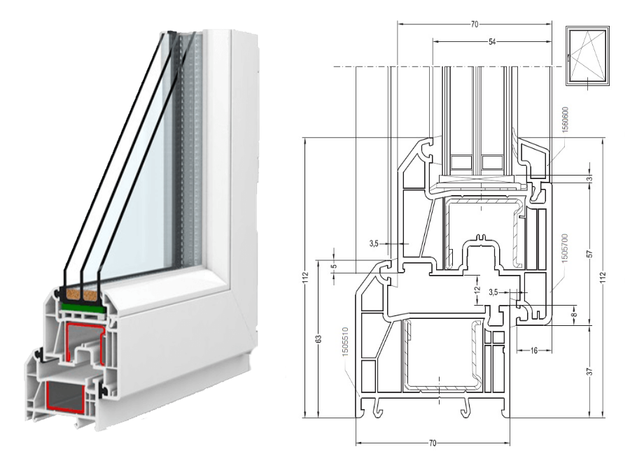 REHAU GRAZIO 70 мм